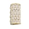 Z-Lite Harden Wall Sconce, 2-Light, 8 In.W x 4.5 In.L x 14.75 In.H, Modern Gold/White 1948-2S-MGLD - alternate 2